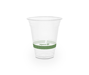 R360Y-G Vegware™ 96-Series Compostable 12-ounce Standard Cold Drinking Cups